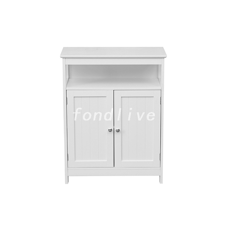 Grand meuble de rangement de salle de bain à poser au sol