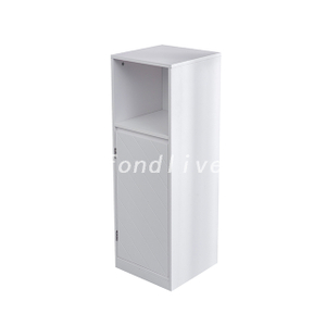 Armoire de rangement de salle de bain moderne avec porte simple