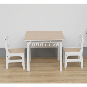 Ensemble de table moderne pour enfant en MDF