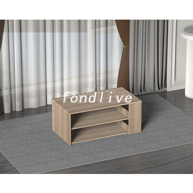 Table basse en bois MDF avec rangement