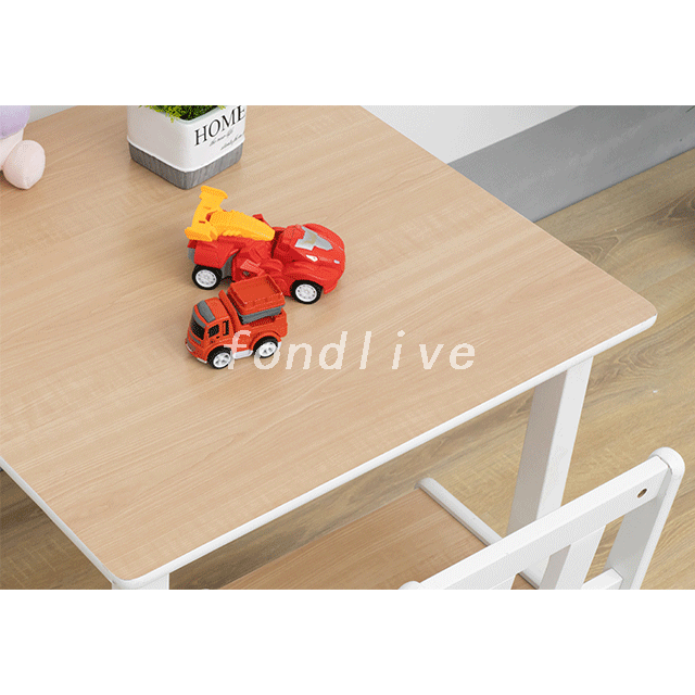 Ensemble de table moderne pour enfant en MDF