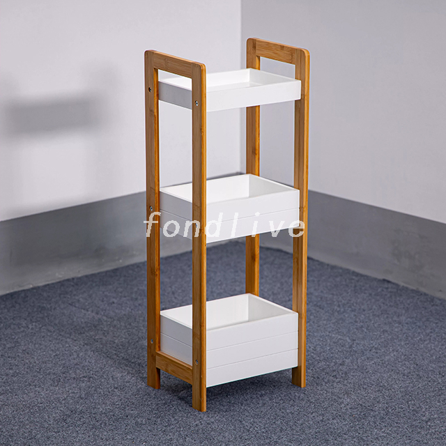 Ventes chaudes MDF Caddy Étagère Stoarge de salle de bains