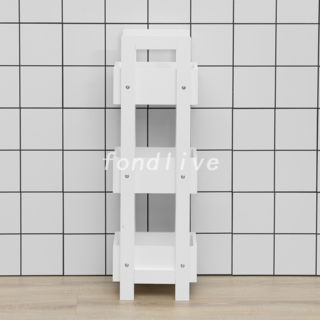 Étagère de rangement pour salle de bain en MDF