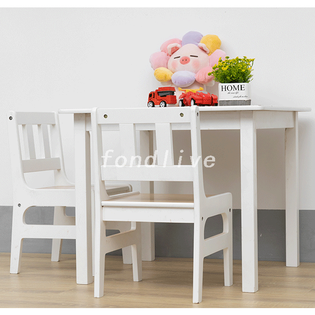 Ensemble de table moderne pour enfant en MDF