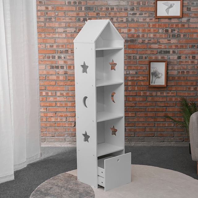 Armoire de rangement pour bibliothèque pour enfants